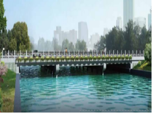 宁波杭州湾新区博智路跨九塘江桥梁工程
