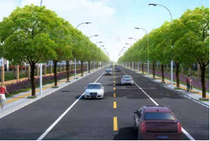 周巷镇潭南工业园区南区道路工程